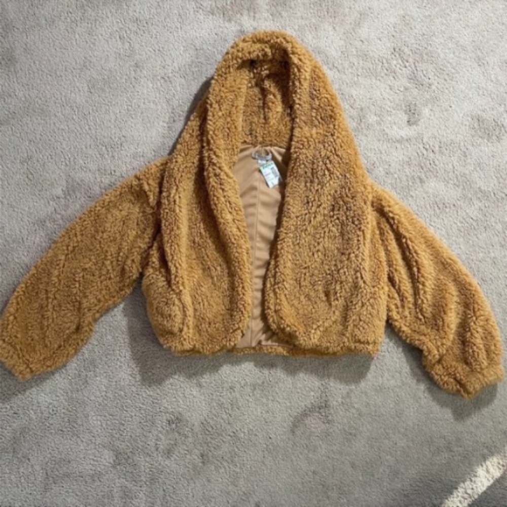 FAVLUX Fashion Hooded Teddy Coat/Jacket